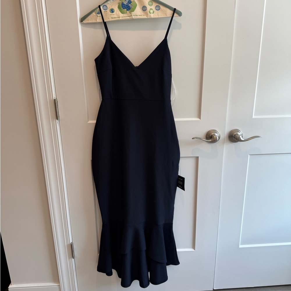Lulu's Ruffled Tiered Cocktail Dress